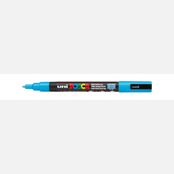 Uni Posca 3M - Lys Bl