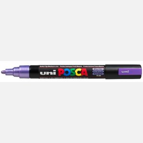 Uni Posca 5M - Metallic Violet