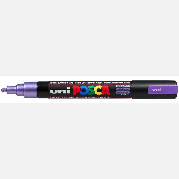 Uni Posca 5M - Metallic Violet