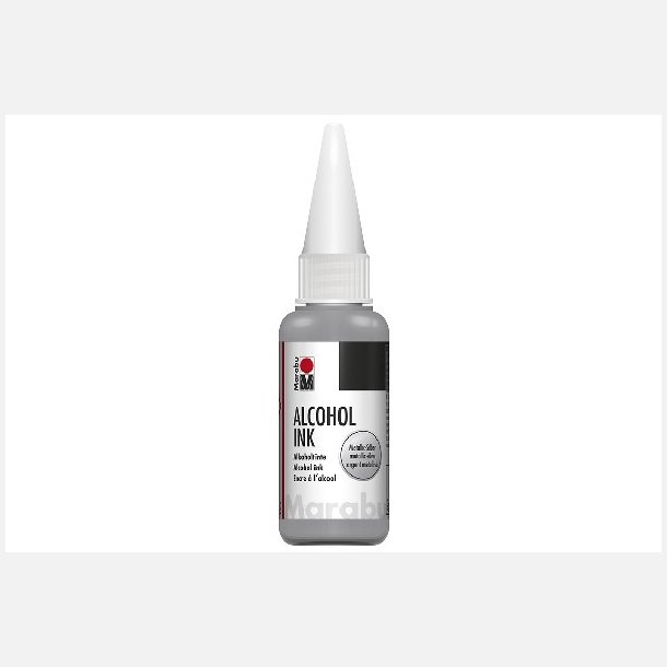 Marabu Alcohol ink 20ml.- 782 Metallic Silver