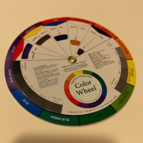 Farvehjul - tynd udgave