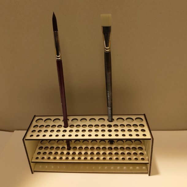 Penselholder i tr (Saml selv - Det er let)