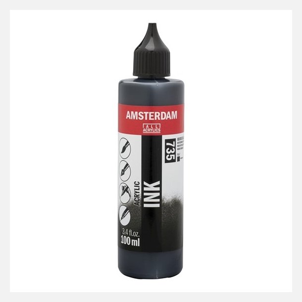Amsterdam Ink 100ml - 735 Oxide Black