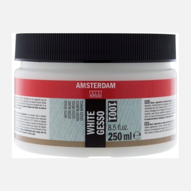 Amsterdam Gesso Hvid 250 ml