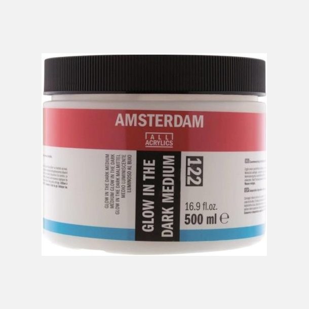 Amsterdam Glow in the dark Medium - 500 ml