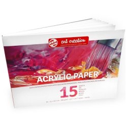 Talens AC Acryllic Paper 290g 15 ark - A4