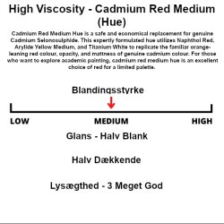 Tri-Art HV Cadmium Red Medium (Hue) 60mL