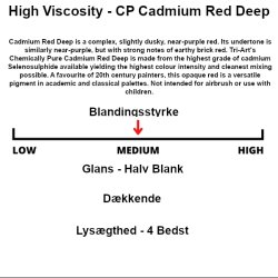 Tri-Art HV C.P. Cadmium Red Deep 60mL