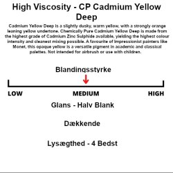 Tri-Art HV C.P. Cadmium Yellow Deep 60mL