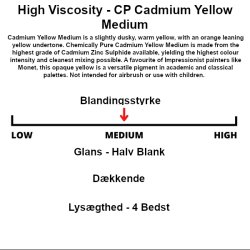 Tri-Art HV C.P. Cadmium Yellow Medium 60mL