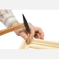 3-i-1 Combiframe Sort 90 cm (1/2 ramme)