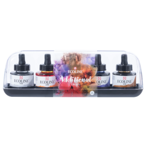 Ecoline St - Ekstra farver - 5 x 30ml