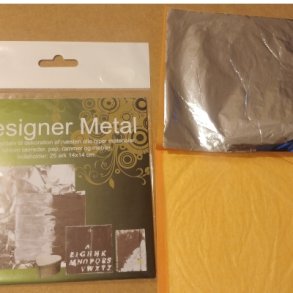 Slagmetal Slv 14x14cm 25 ark