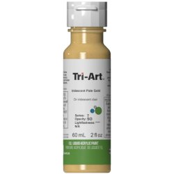Tri-Art Liquid Iridescent Pale Gold 60mL