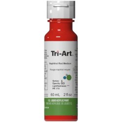 Tri-Art Liquid Naphthol Red Medium 60mL