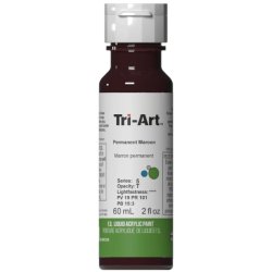 Tri-Art Liquid Permanent Maroon 60mL
