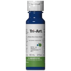Tri-Art Liquid Phthalo Blue Green Shade 60mL
