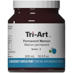 Tri-Art HV Permanent Maroon 500mL