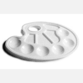 Plast palet med 10 rum