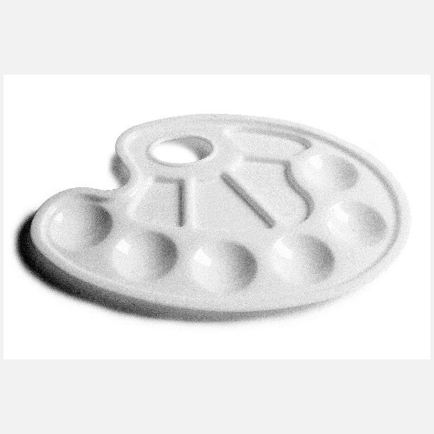 Plast palet med 10 rum