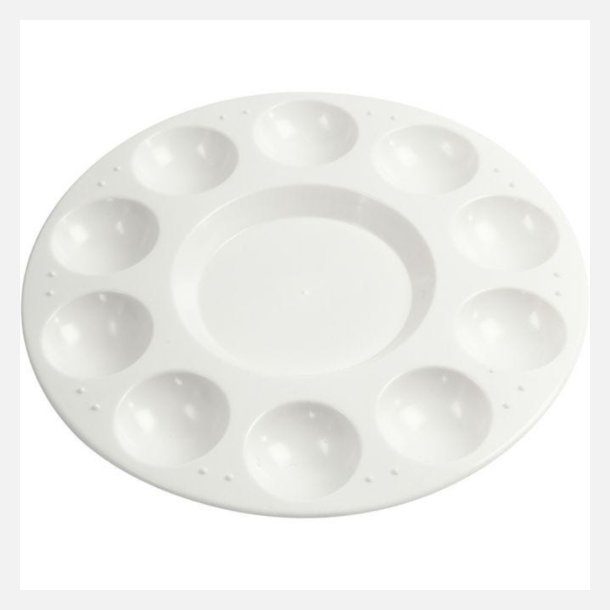 Plastpalet Rund med 11 rum