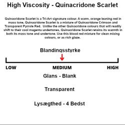 Tri-Art HV Quinacridone Scarlet 60mL