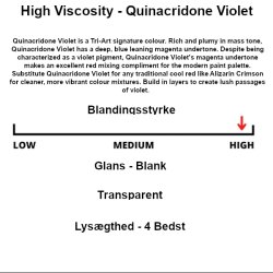 Tri-Art HV Quinacridone Violet 60mL