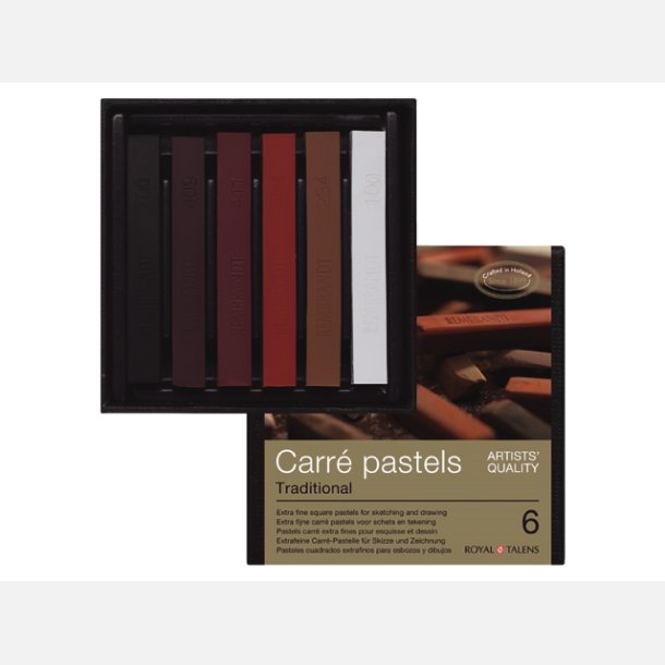 Rembrandt Carr Pastel St 6 stk