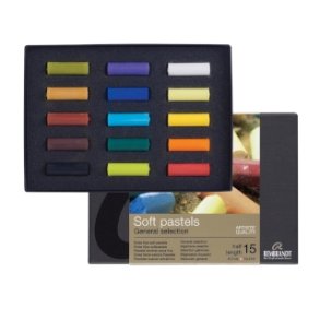 Rembrandt Softpastel st 15 stk Halve (general selection)