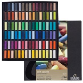 Rembrandt Softpastel st 90 stk Halve (general selection)