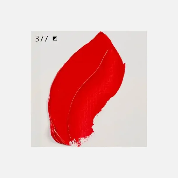 377 Permanent Red Medium - Rembrandt Olie 40ml