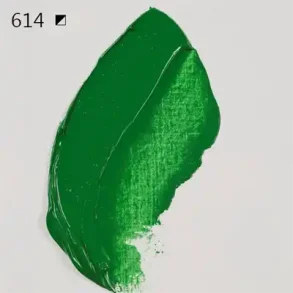 614 Permanent Green Medium   - Rembrandt Olie 40ml