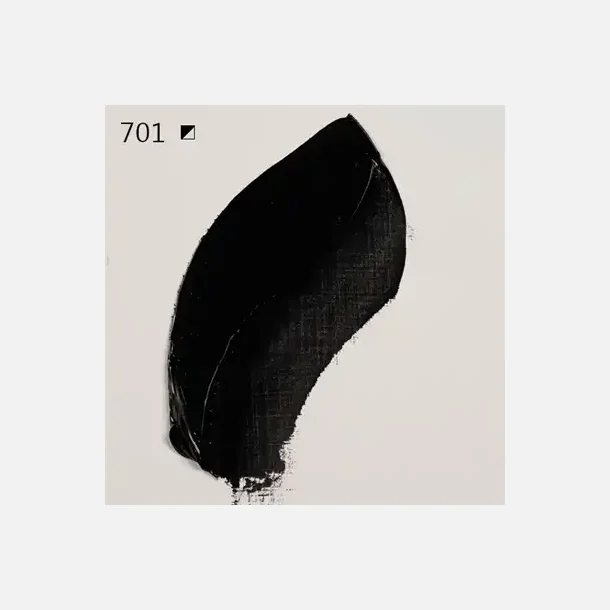 701 Ivory Black   - Rembrandt Olie 40ml
