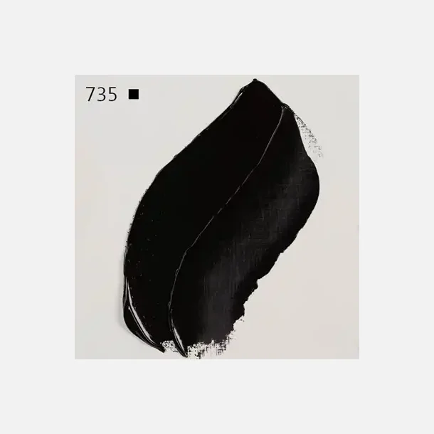 735 Oxide Black - Rembrandt Olie 40ml