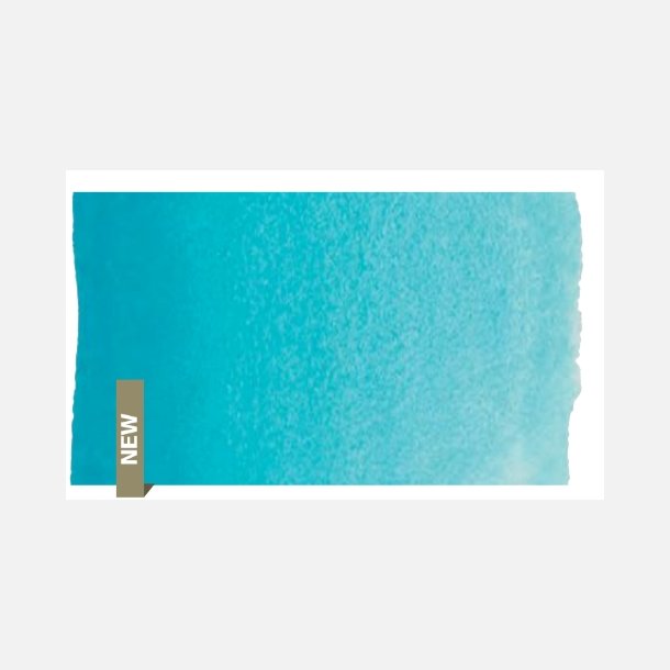 586 Cobalt Turquoise Blue - Rembrandt Akvarel 1/2 pan