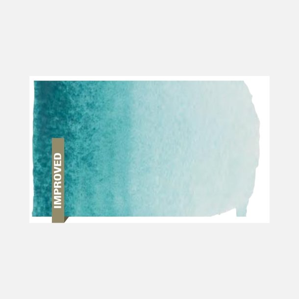 682 Cobalt Turquoise Green (G) - Rembrandt Akvarel 1/2 pan