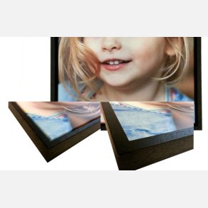 3-i-1 Combiframe Sort 20 cm (1/2 ramme)