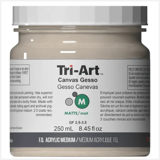 Tri-Art Canvas Gesso 250ml