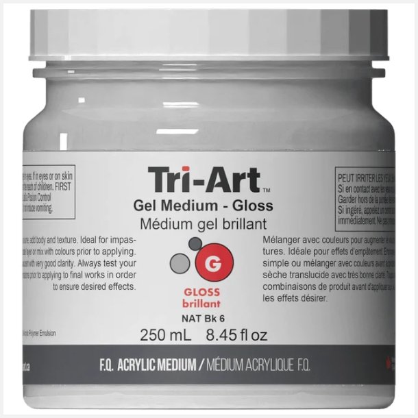 Tri-Art Gel Medium Gloss 250ml