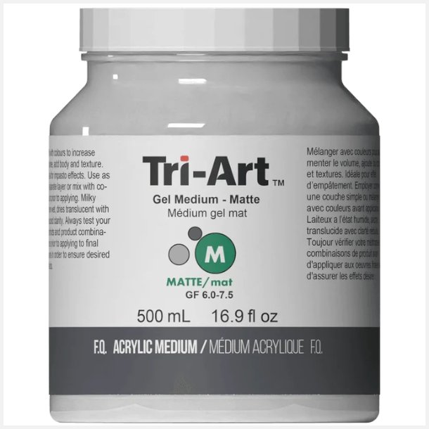 Tri-Art Gel Medium Matte 500ml