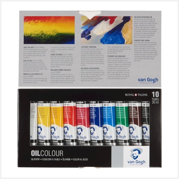 Van Gogh Oliefarvest med 10x20ml tuber
