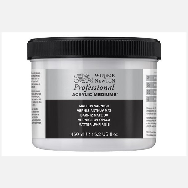 Winsor & Newton Mat UV Varnish 450ml