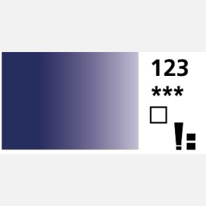 Aquafine 8 ml - 123 Ultramarine