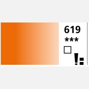 Aquafine 8 ml - 619 Cadmium Orange (Hue)