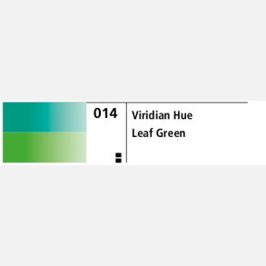 Aquafine 1/2 skl St 14 (Viridian Hue & Leaf Green)