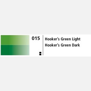 Aquafine 1/2 skl St 15 (Hooker's Green Light & Hooker's Green Dark)