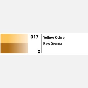 Aquafine 1/2 skl St 17 (Yellow Ochre & Raw Sienna)