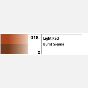 Aquafine 1/2 skl St 18 (Light Red & Burnt Sienna)