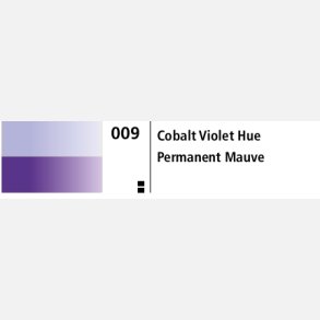 Aquafine 1/2 skl St 9 (Cobalt Violet Hue & Permanent Mauve)