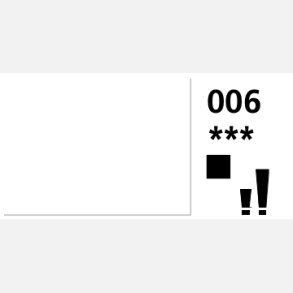 Aquafine Gouache 38ml - 006 Zinc White